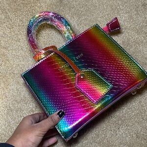 Colorful Rainbow Women's Handbag